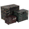Traditional Multi Colored Metal Box Set 53854