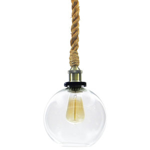 Wishing Pendant With Jute Cord Farmhouse