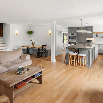 Open concept, first floor redesign