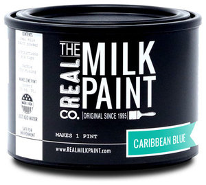 Milk Paint 29, Caribbean Blue,, Caribbean Blue, Pint