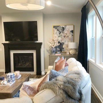 Rustic Glam Living Room