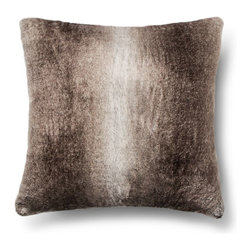 Faux Fur Euro Pillow - Brown - Fieldcrest&trade; - Products