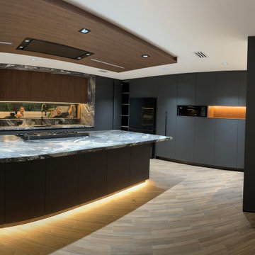 Luxury Custom Kitchen with High-End Millwork