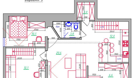 Поиск планировки: Двухуровневая квартира в Сочи — 5 планировок