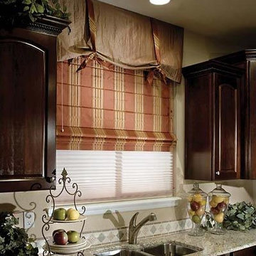 The best designs for kitchen roman blinds and curtains