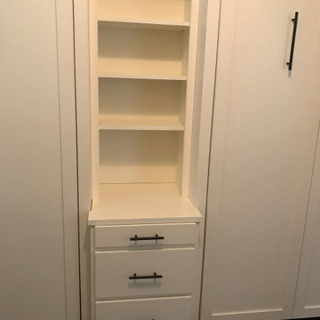 Custom Built Vertical Twin Murphy Bed Set - Guest Bedroom - Children's Bedroom