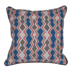 Clueit Webb Interiors  - Khufu Royal Blue Cushion - Scatter Cushions