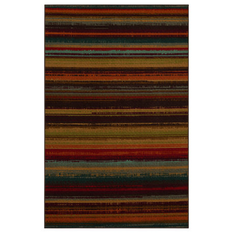 Avenue Stripe Multi Rug, Multicolor