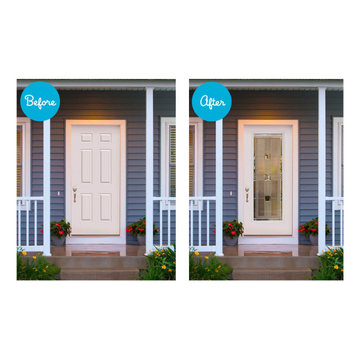 Monterey Decorative Glass Doors
