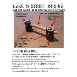 Teton Series 3" Cabinet Pull/Handle - Cabinet And Drawer Handle Pulls