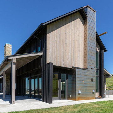 AquaFir™ colors offer extreme contrast in a unique home