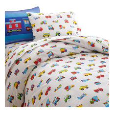 Fits 28/" x 52/" Olive Kids 3 Piece Sheet Set Heroes 100/% Cotton 200TC Toddler