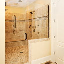 Basement bathroom