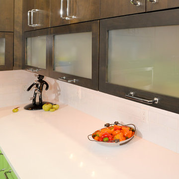 Retro Modern Kitchen Design - Vail Colorado