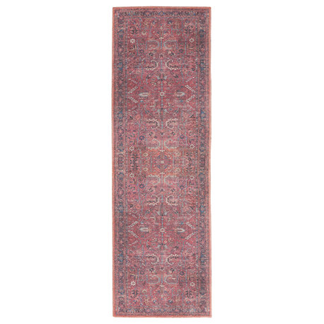 Nourison New Concept Washables 2' x 6' Brick Vintage Indoor Rug