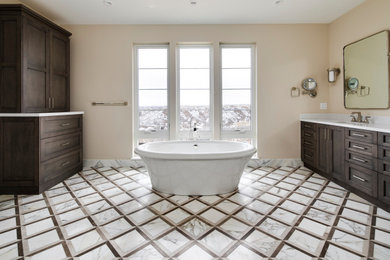 Bathroom - transitional bathroom idea in Denver