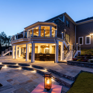 Fascinating Outdoor Living Space When it is Cold, Warm or Hot in Centreville VA