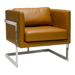 Worlds Away Macallen Lounger Chair - Indoor Chaise Lounge Chairs