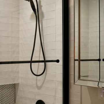 Small Industrial Bathroom
