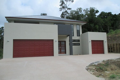 This is an example of a modern home design in Cairns.