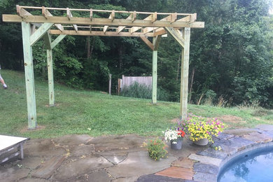 Inspiration for a timeless patio remodel in Boston