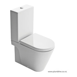 Zero 62 Back To Wall Toilet Suite With Standard Seat - Toilets