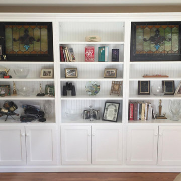 Custom Wall Units & Mantles