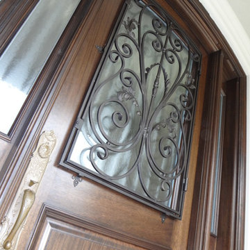 IRON DOOR INSERTS AND GRILLS