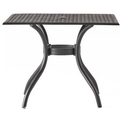 Transitional Outdoor Dining Tables by GDFStudio