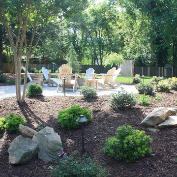 Custom Patio and Fire Pit