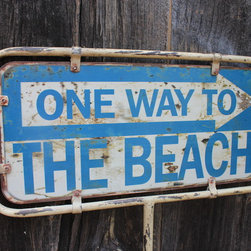 Beachin Signage - Metal Wall Art