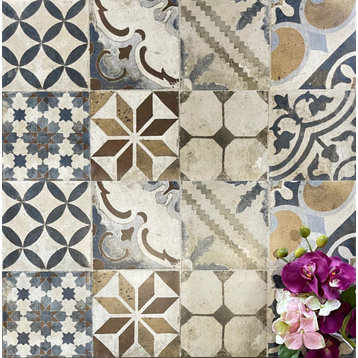 Verona 12''x 24'' Ceramic Tile for Wall & Floor in Multi-Color