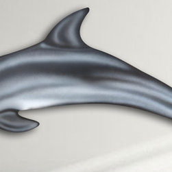 28" Porpoise Wall Mount - Home Decor