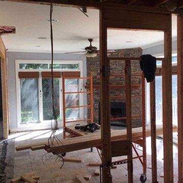 Ameer kitchen and living area removal load bearing wall