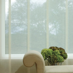 Skyline Gliding Vertical Hunter Douglas Panels - Window Treatments