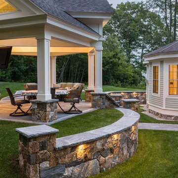 Ocean Heights Custom Outdoor Living Space