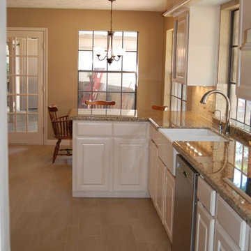 Dark and Outdated Kitchen to Bright and Clean Lines