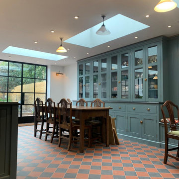 Honed Black Granite Worktops - Brixton