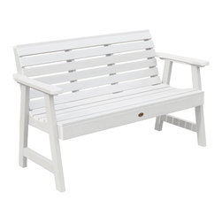 Highwood USA - Highwood USA Weatherly Outdoor Bench - Outdoor Benches