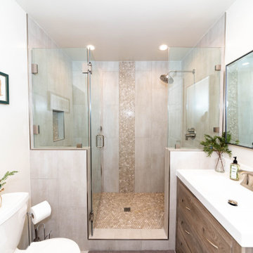 MODERN FARMHOUSE BATHROOM - SIMI VALLEY, CA