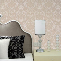 Century Classic - Velvety Damask Wallpaper G580201 - Wallpaper