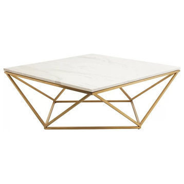 Justine Coffee Table, Gold