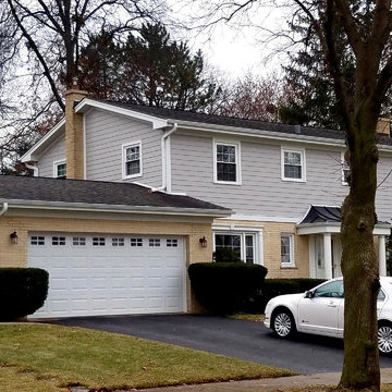 Arlington Heights, IL Pearl Gray Hardie Exterior