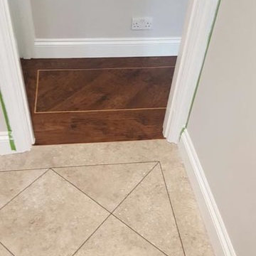 Karndean Floor Installation to Bedroom