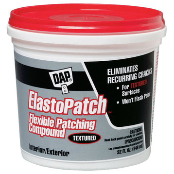 Dap® 12288 Elastopatch® Textured Flexible Patching Compound, 1 Qt, Off White