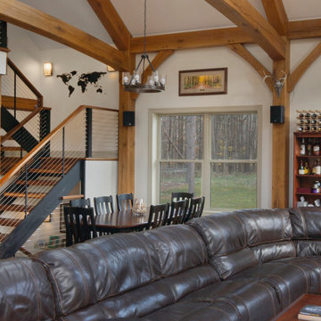 Crawford County Residence - Pennsylvania Timber Frame Home