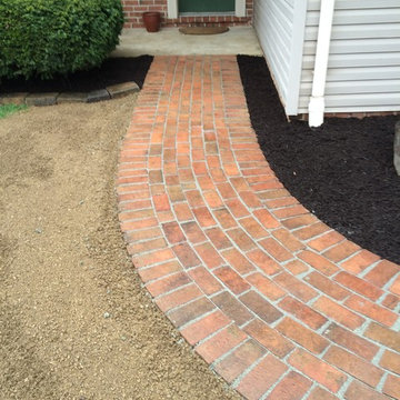 Brick Walkway Installation