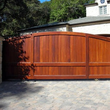 Gate and garden