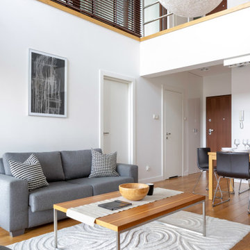 Contemporary Stylish living room, Redmond, WA