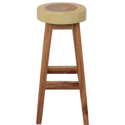 Rustic Bar Stools And Counter Stools by Chic Teak